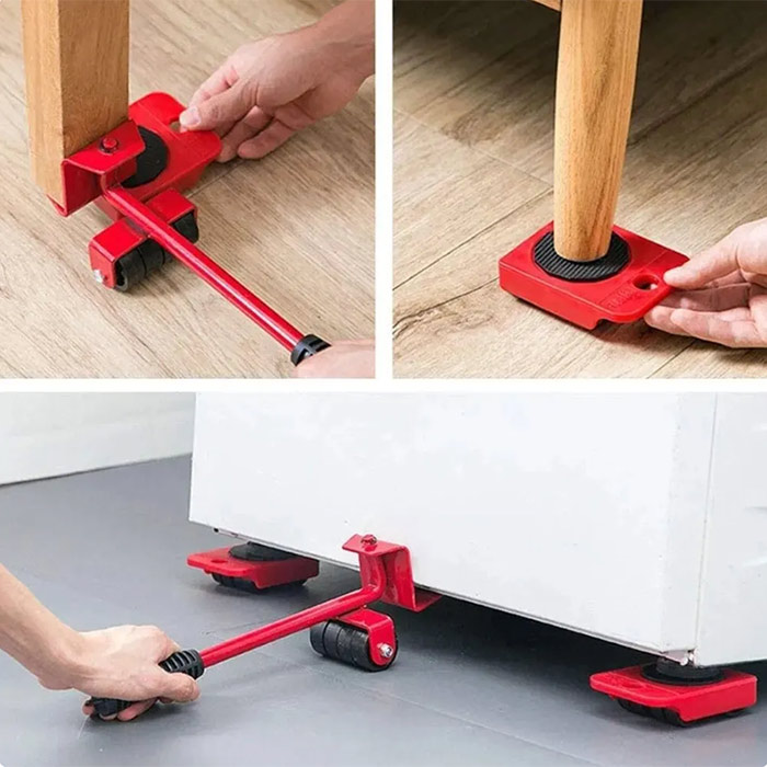 FurnitureMover, 15-delni set pripomočkov za premikanje pohištva - Image 8