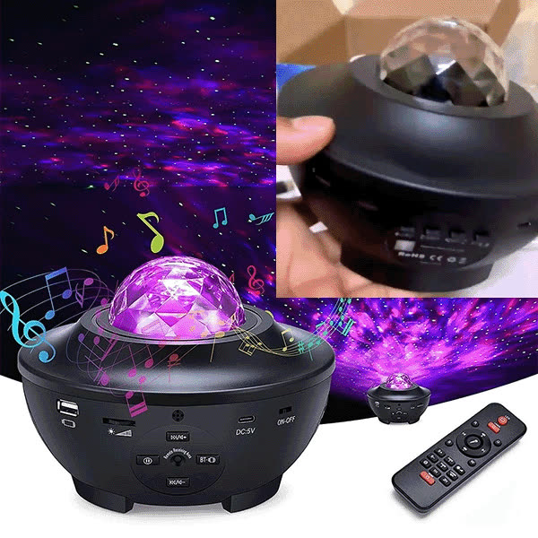 GALAXLMP, Projektor zvezdne galaksije - video