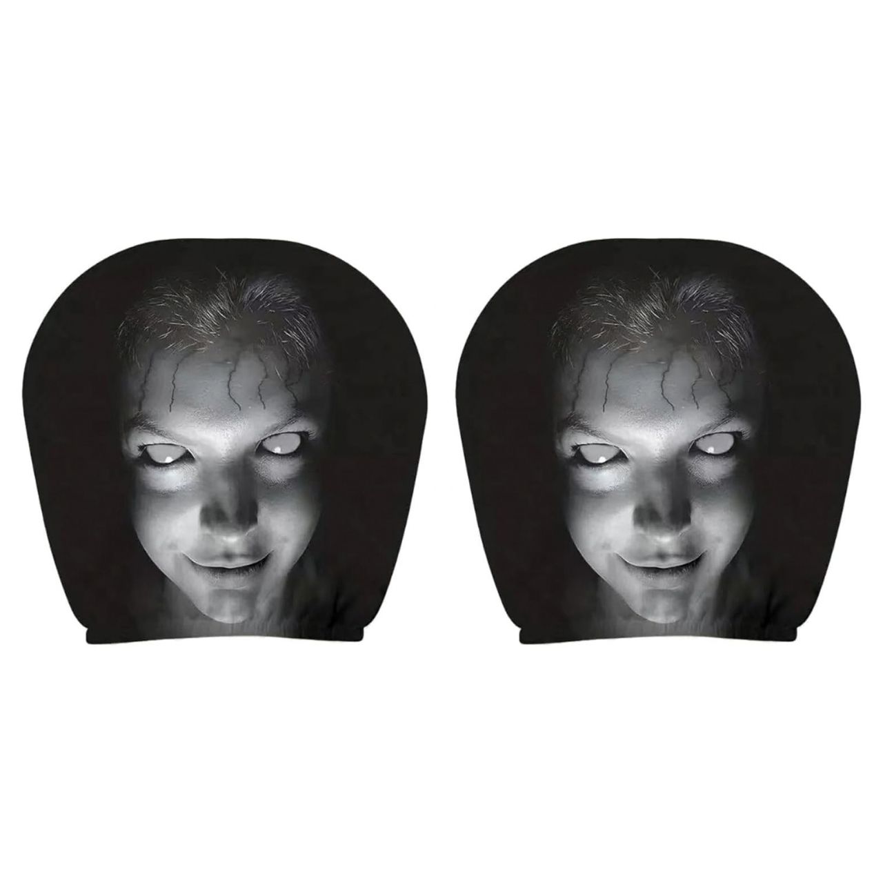 Strašljiva prevleka za avto vzglavnik (2 kosa), GhostFace - Image 3