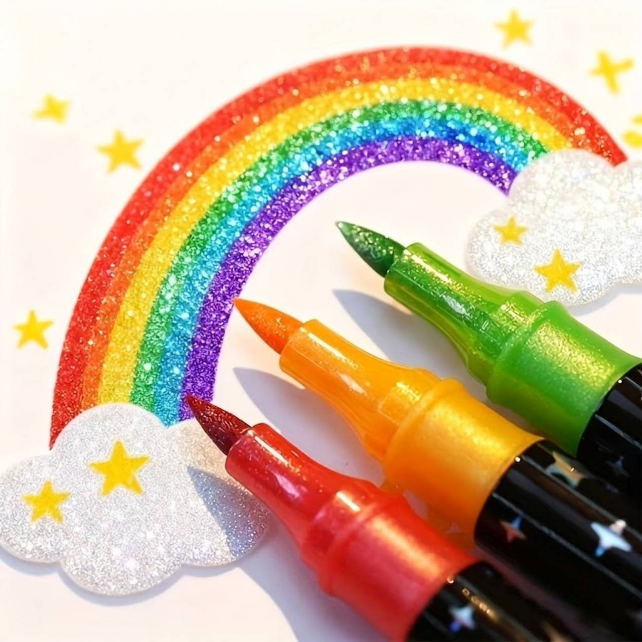 Flomastri z bleščicami, GlitterMarkers - Image 1
