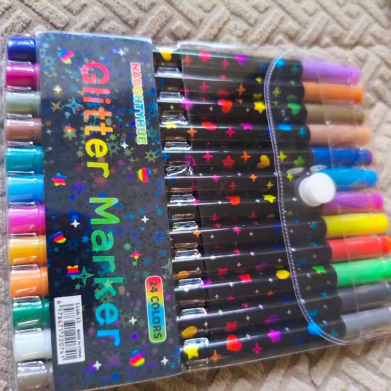 Flomastri z bleščicami, GlitterMarkers - Image 8