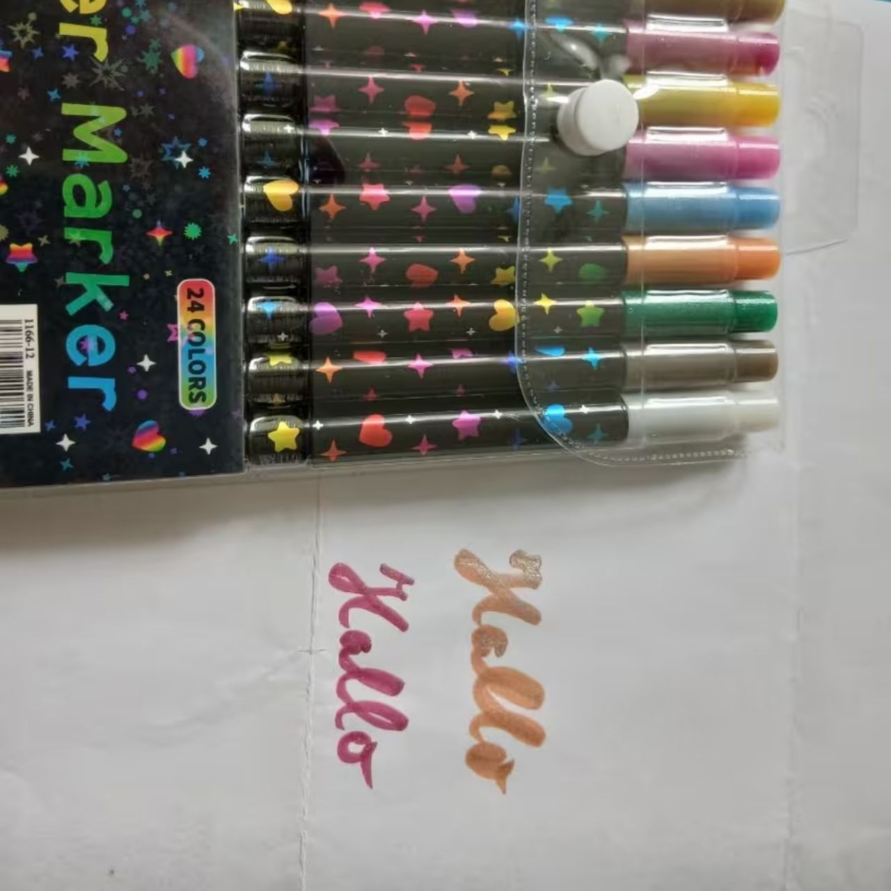 Flomastri z bleščicami, GlitterMarkers - Image 10