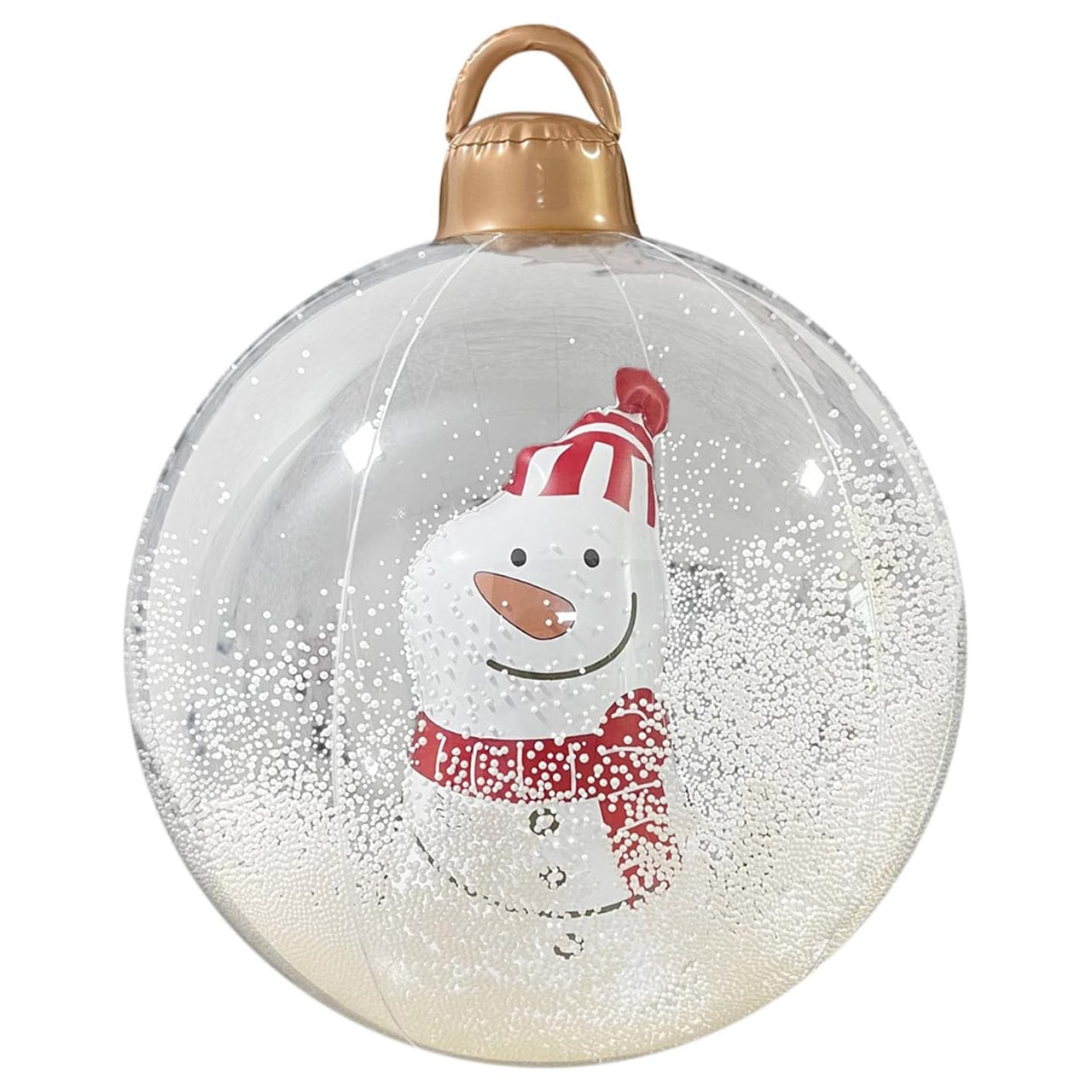 GlowySnowy, božična krogla z motivom snežaka in lučko - Image 10