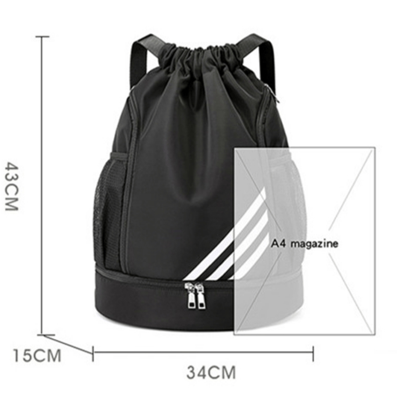 GymPack, športni nahrbtnik z več predali - Image 1
