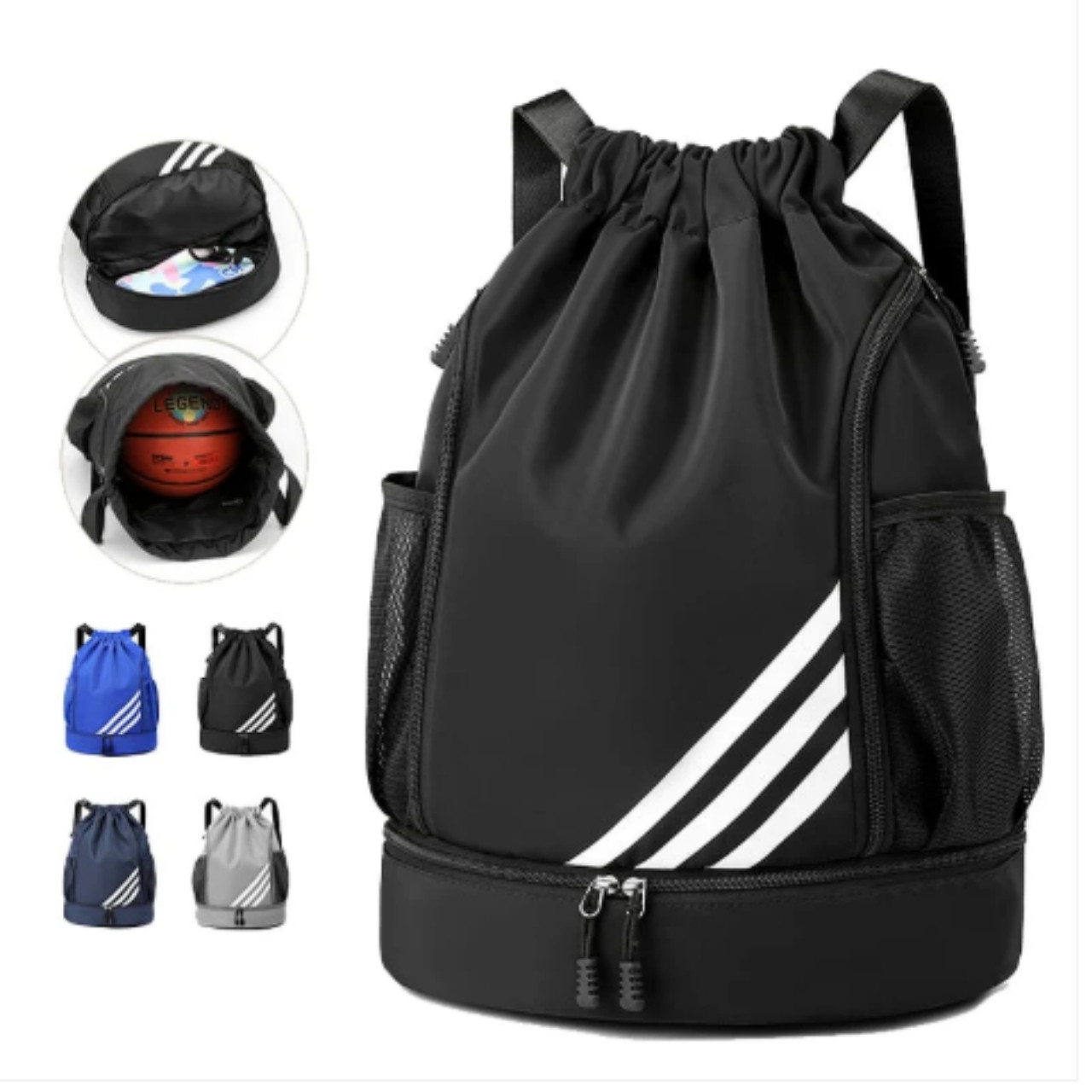 GymPack, športni nahrbtnik z več predali - Image 3