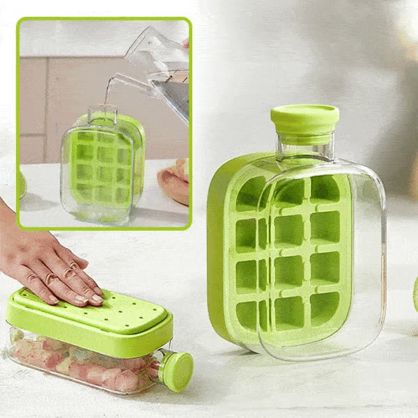 ICEDRINK, Steklenica za led in pijačo CoolSip 500ml - video