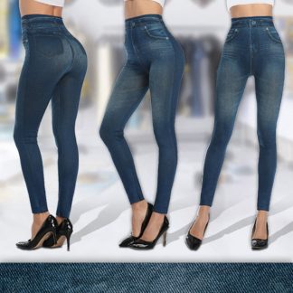 JEANLEGS-L/XL, Oblikovane jeans hlače - Image 5