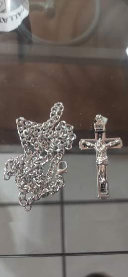 JesusNecklace, srebrna verižica z Jezusom - Image 2