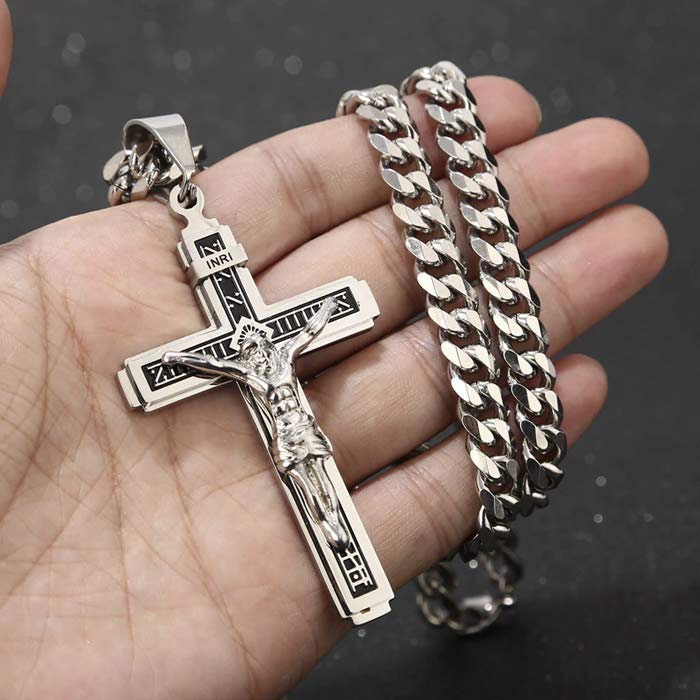 JesusNecklace, srebrna verižica z Jezusom - Image 5