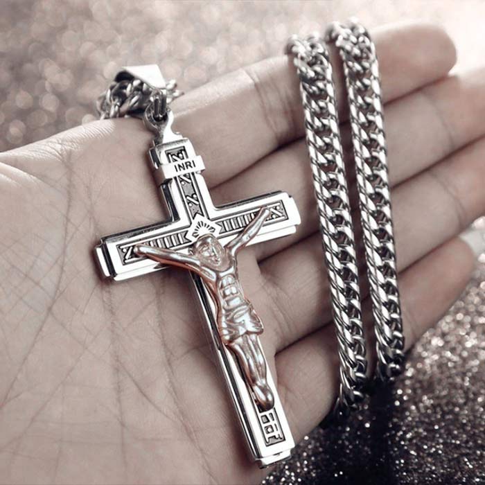 JesusNecklace, srebrna verižica z Jezusom - Image 7