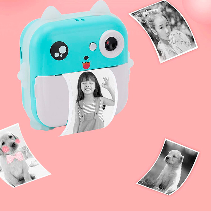 JumboPrintBundle, komplet s kamero za takojšnje tiskanje fotografij, 2 + 5 gratis rolami papirja, USB kablom, trakom za zapestje in Micro SD kartico - Image 4