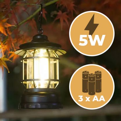 LANTERNLIGHT, Retro LED Svetilka - Image 5