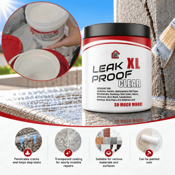 Prozoren premaz za tesnjenje razpok, LeakProof - video