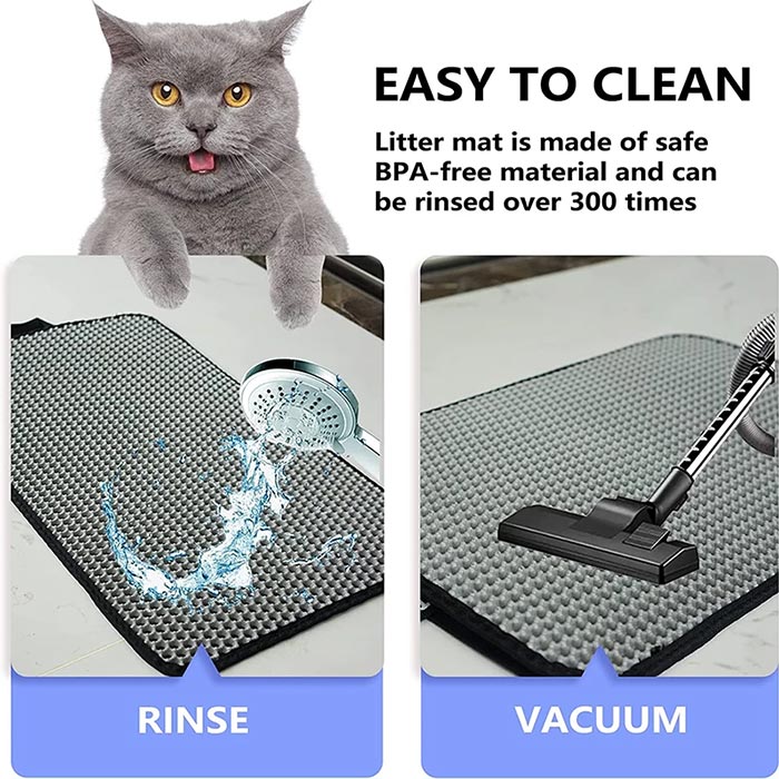 LitterMat, podloga za mačje stranišče, ki lovi pesek - Image 4