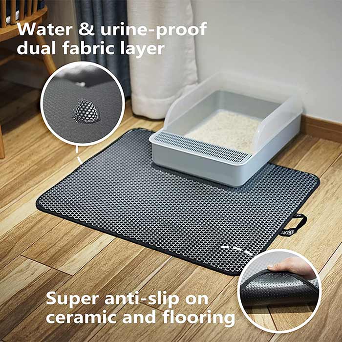 LitterMat, podloga za mačje stranišče, ki lovi pesek - Image 7