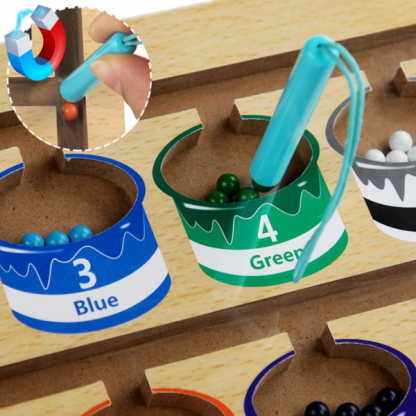 MAGMAZE, Montessori igra za razvrščanje barv - Image 3