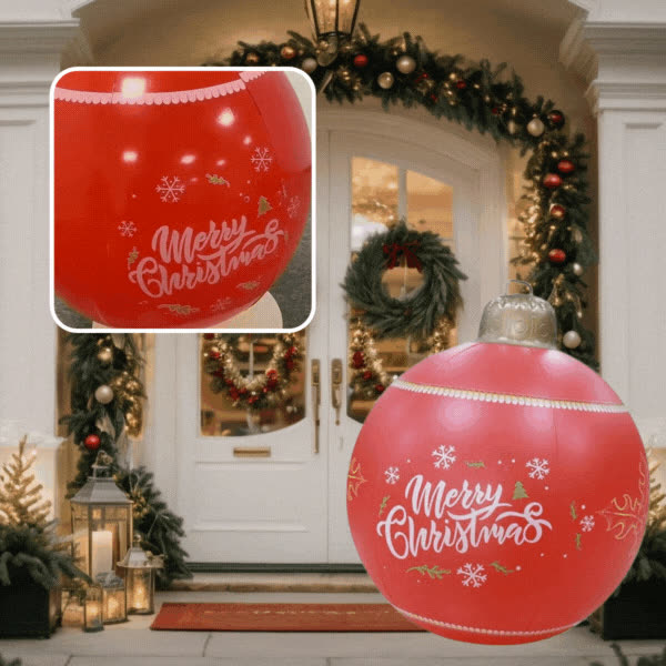 MERRY, Napihljive božične krogle HolidayGlow - video