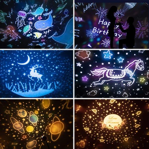 MagicLamp, 2v1 dinamičen projektor in svetilka s 6 različnimi vzorci - Image 7