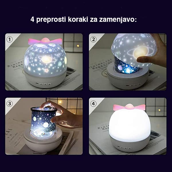 MagicLamp, 2v1 dinamičen projektor in svetilka s 6 različnimi vzorci - Image 8