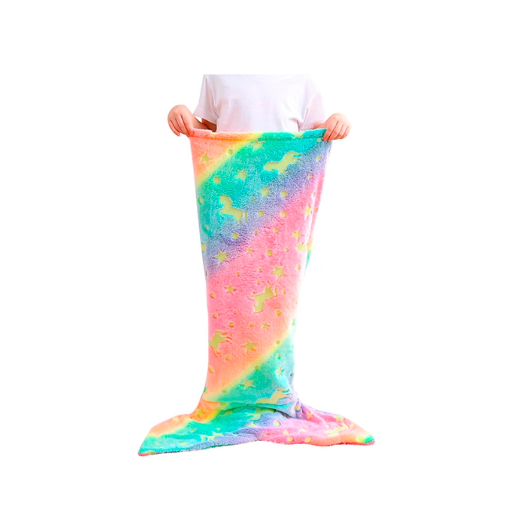 MermaidBlanket, otroška odeja v obliki repa morske deklice - Image 1
