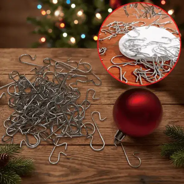 Kaveljčki za obešanje božičnih okraskov, MetalHooks - Image 1