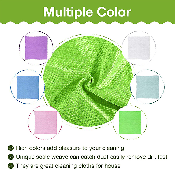 MicrofiberCloth, večnamenska krpa za čiščenje iz mikrovlaken (4 kos.) - Image 9