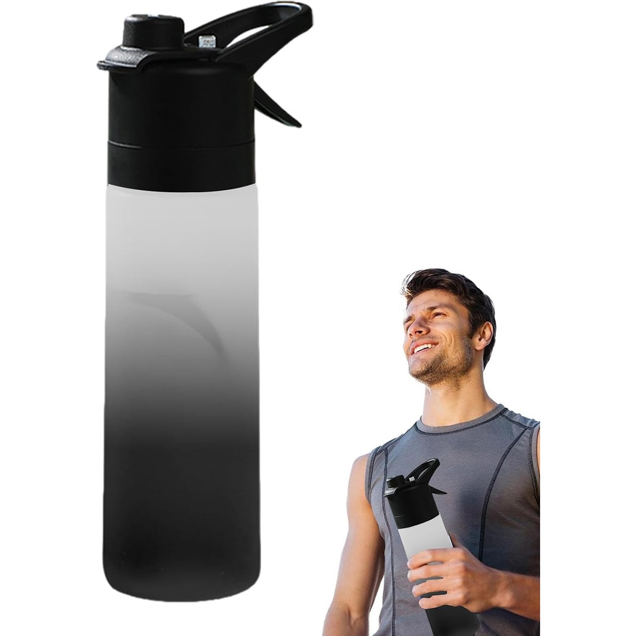 MistBottle, steklenička za vodo s pršenjem 2 v 1 - Image 7