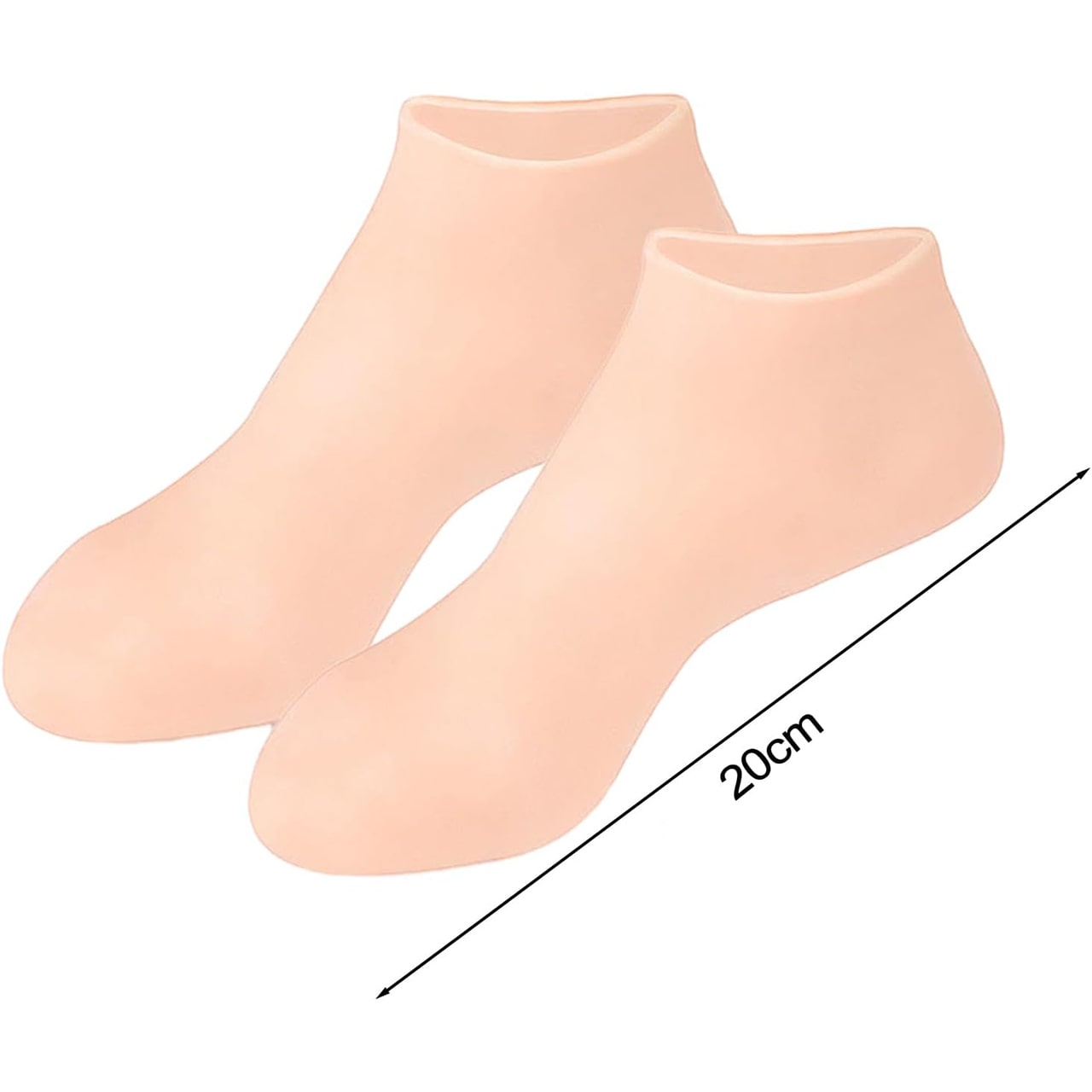 MoistMask, vlažilne silikonske nogavice za nego stopal (1+1 GRATIS ) - Image 9