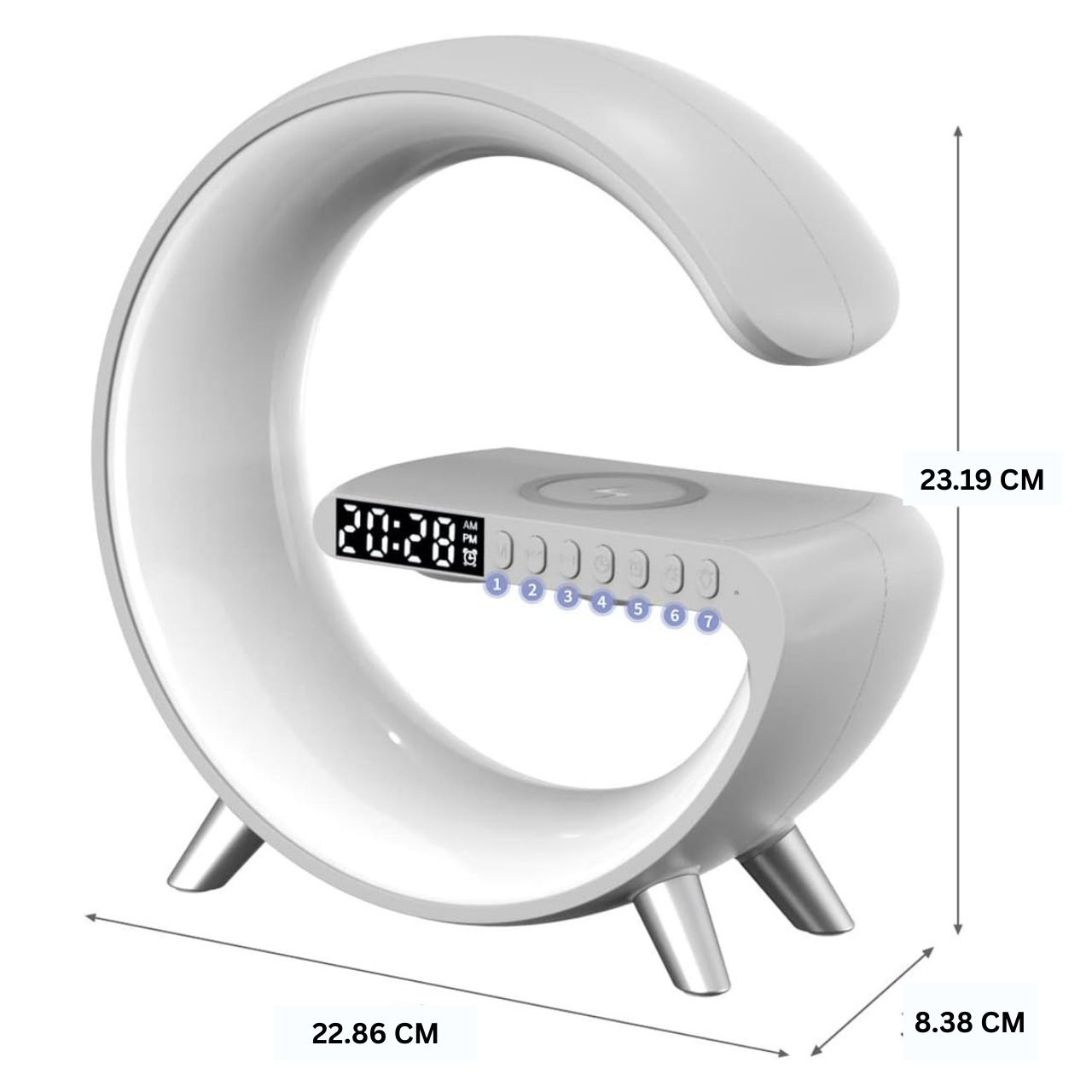 MoonCharge - eleganten brezžični polnilec in ambientalna lučka v enem <br> - Image 6