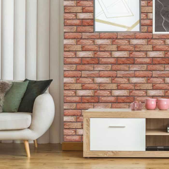 NewYorkWall, tridimenzionalne stenske nalepke z efektom oranžne opeke(10 kos.) - Image 5