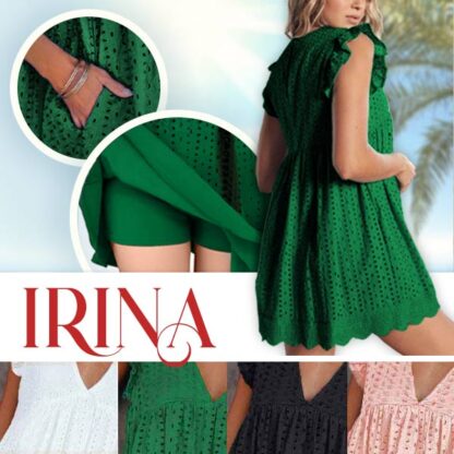 OBLEKARUF-ROZ-L/XL, Poletna obleka IRINA - Image 2