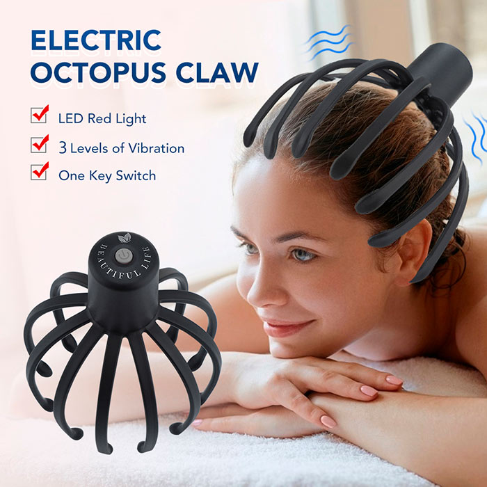 OctopusMassager, maser za masažo glave - Image 3