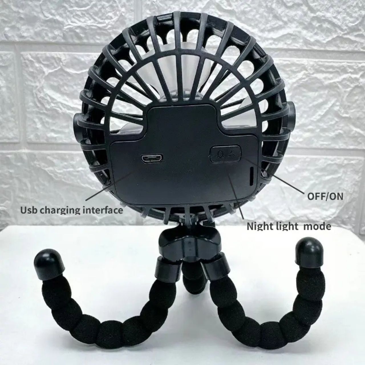 Octy, mini ventilator s fleksibilnim stojalom - Image 7