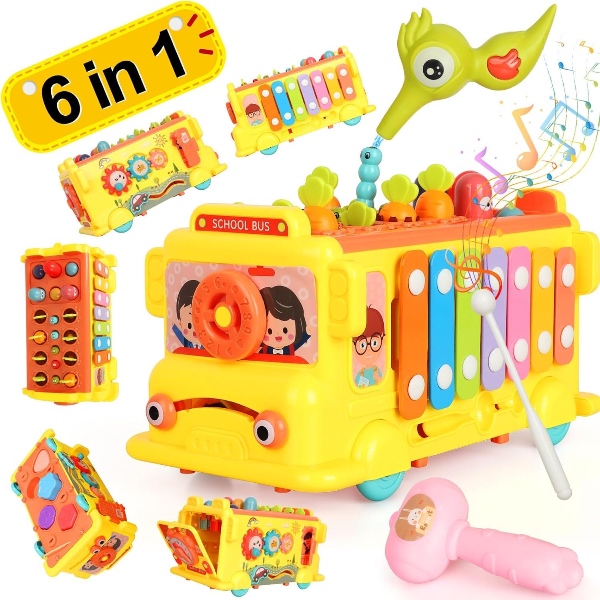 PWT, Montessori glasbeni avtobus z 6 aktivnostmi - Image 8