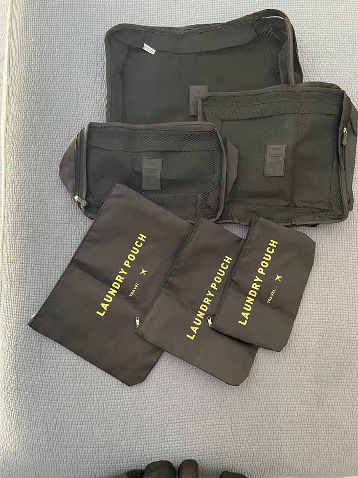 PackingBags, potovalne torbe za organizacijo v kovčku in nahrbtniku (6 kosov) - Image 9