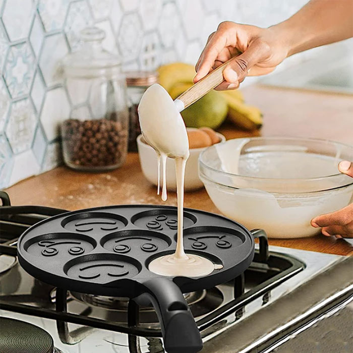 PancakePan, ponev za peko palačink v obliki smeškov - Image 6