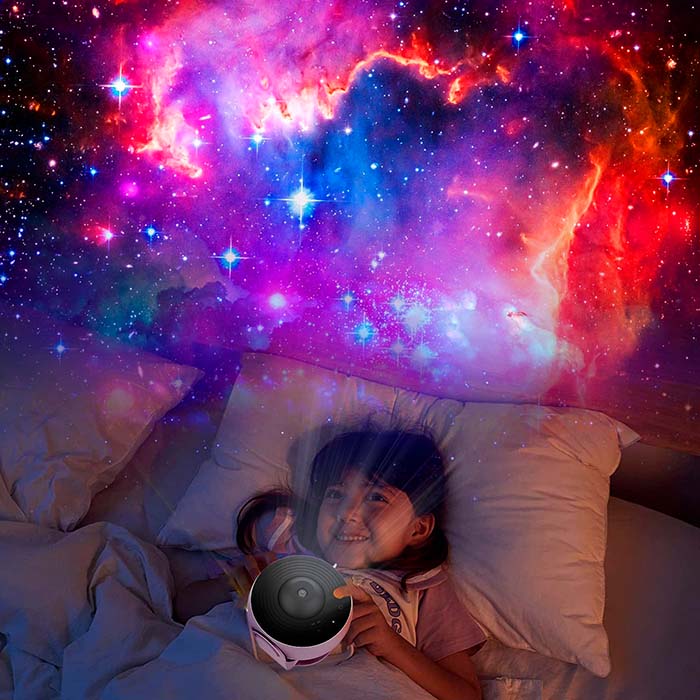 Planetarium, nočni projektor, ki prikaže 12 različnih vrst galaksij, ozvezdij in planetov - Image 4