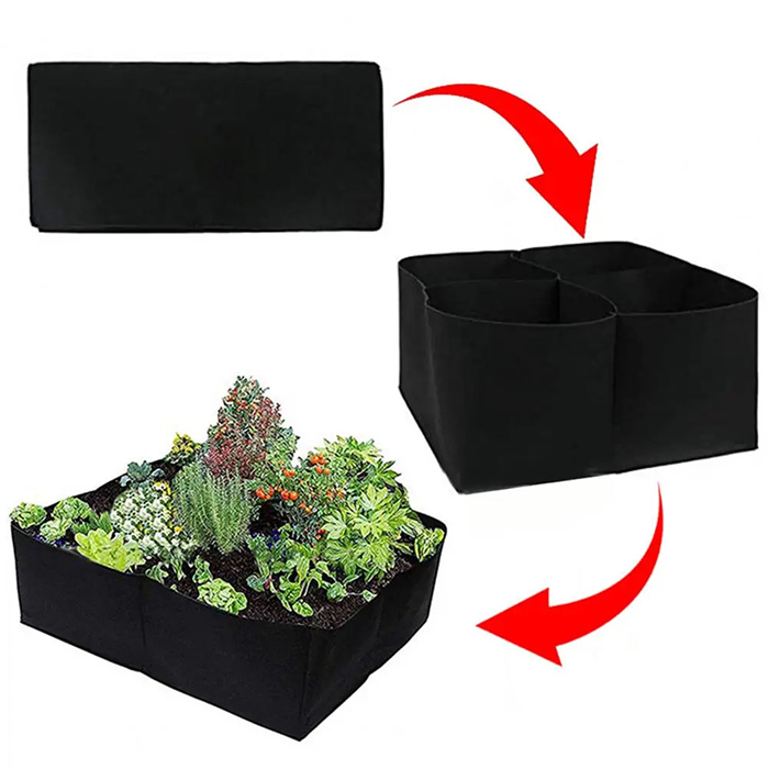 Pocket4Garden, prenosna vrtna greda s 4 ločenimi predeli - Image 4