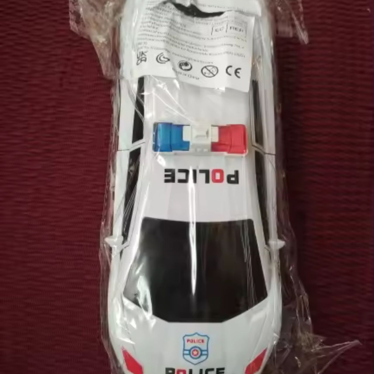 PoliceCar, policijski avtomobilček z LED lučkami - Image 8