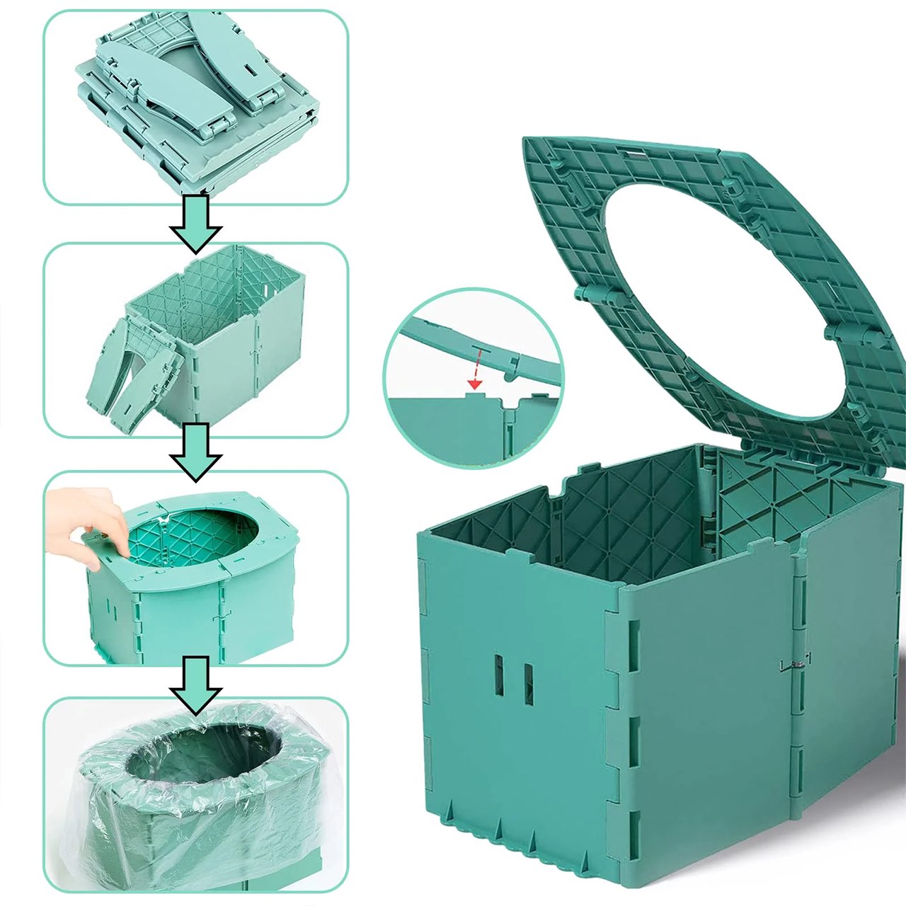 Potty, prenosna otroška kahlica - Image 2