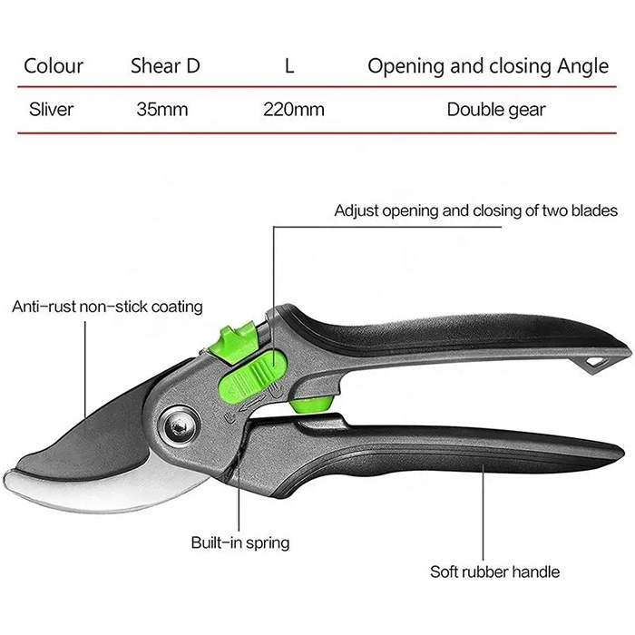 Pruner, škarje za obrezovanje in rezanje - Image 2