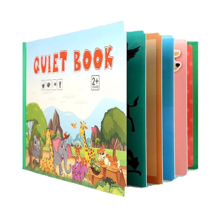 QuietBook, tiha knjiga, ki spodbuja vsa področja otrokovega razvoja - Image 3