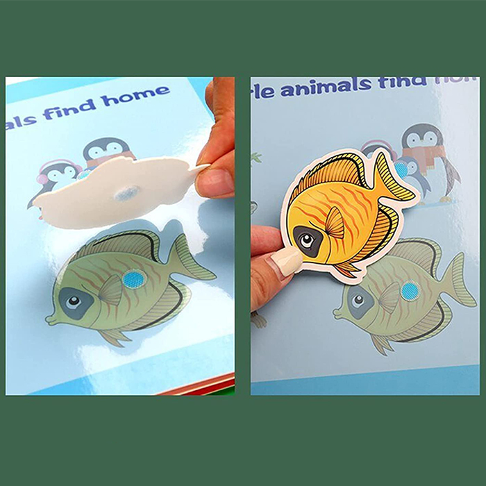 QuietBook, tiha knjiga, ki spodbuja vsa področja otrokovega razvoja - Image 6