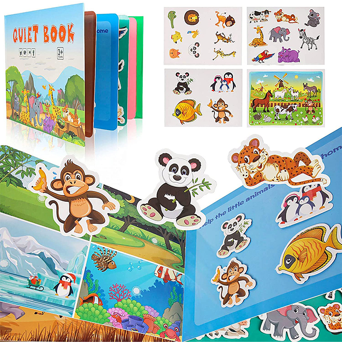 QuietBook, tiha knjiga, ki spodbuja vsa področja otrokovega razvoja - Image 7