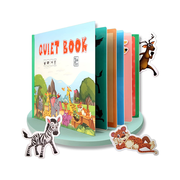 QuietBook, tiha knjiga, ki spodbuja vsa področja otrokovega razvoja - Image 8