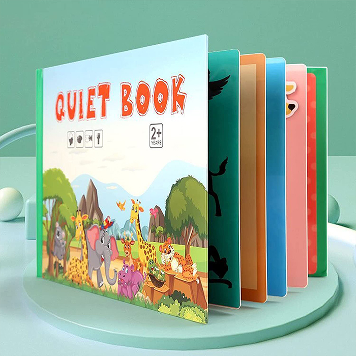 QuietBook, tiha knjiga, ki spodbuja vsa področja otrokovega razvoja - Image 10