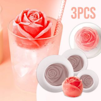 Silikonski modelčki za ledene kocke (3 kos.), ROSEICE - Image 5