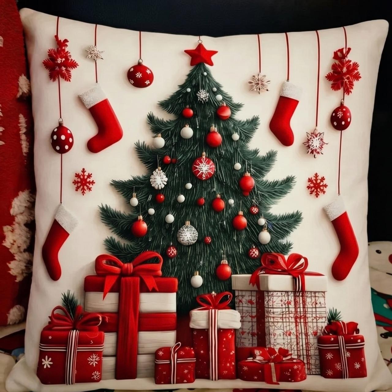 Božične prevleke za blazine(4 kosi), RedXmass - Image 10