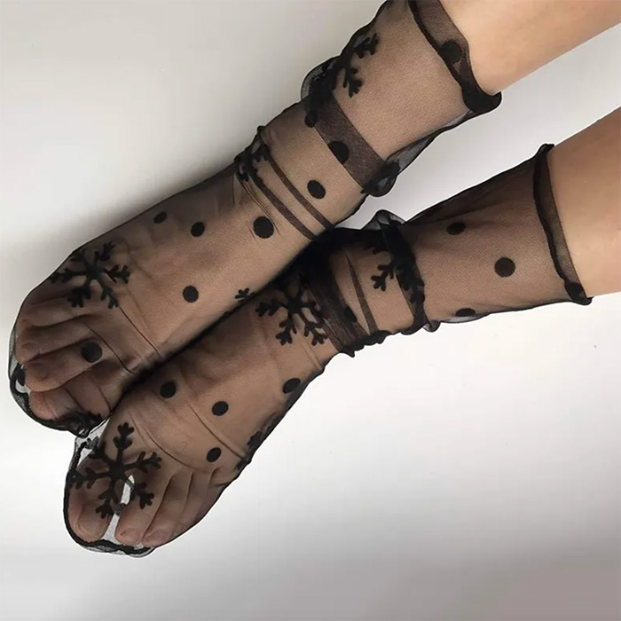 RetroMeshSocks, 5 parov toplih modnih nogavic - Image 6