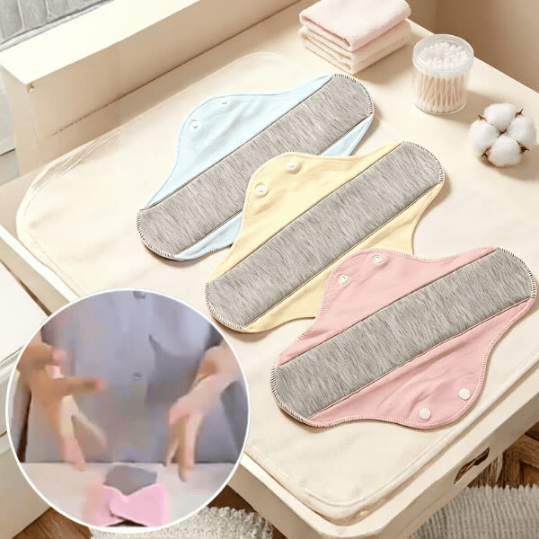 Pralni menstrualni vložki za večkratno uporabo, ReusablePads - video